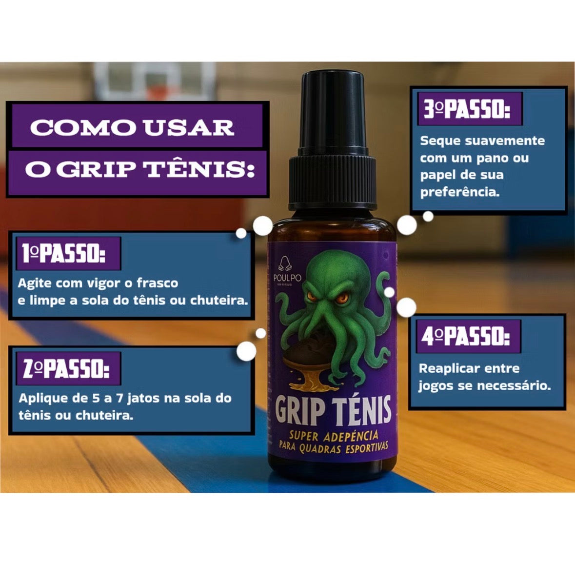 Cola Grip para Futsal