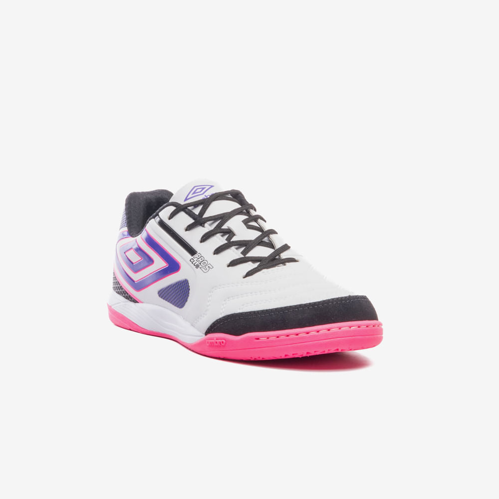 Umbro Pro 5 Branca-Roxa