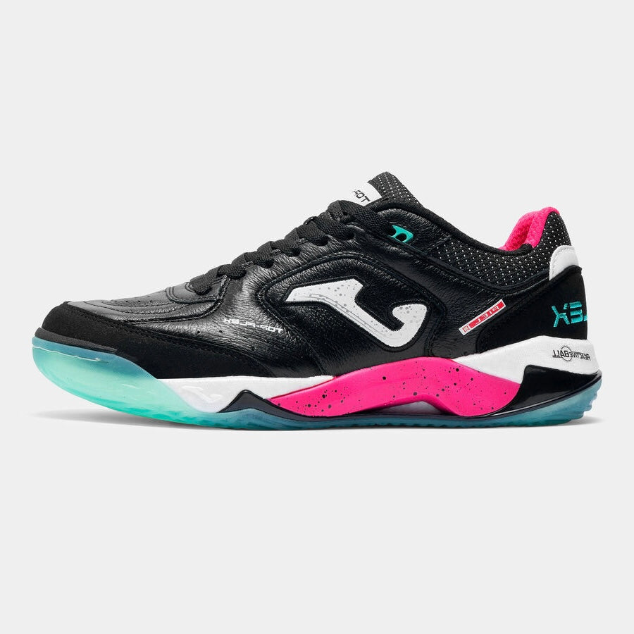 Joma Top Flex Plus Rebound IC - Preto/Rosa