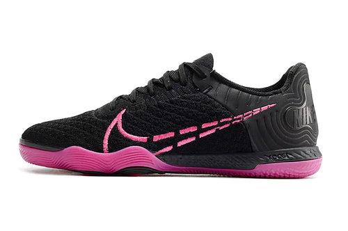Chuteira Futsal Nike React Gato IC - Preto/Rosa