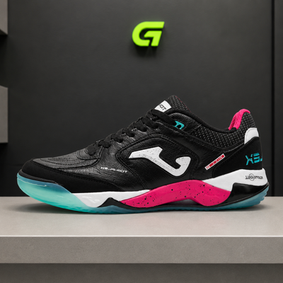 Joma Top Flex Plus Rebound IC - Preto/Rosa