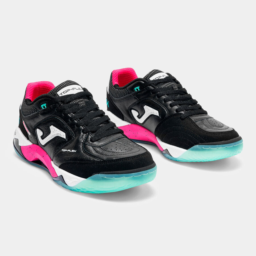 Joma Top Flex Plus Rebound IC - Preto/Rosa