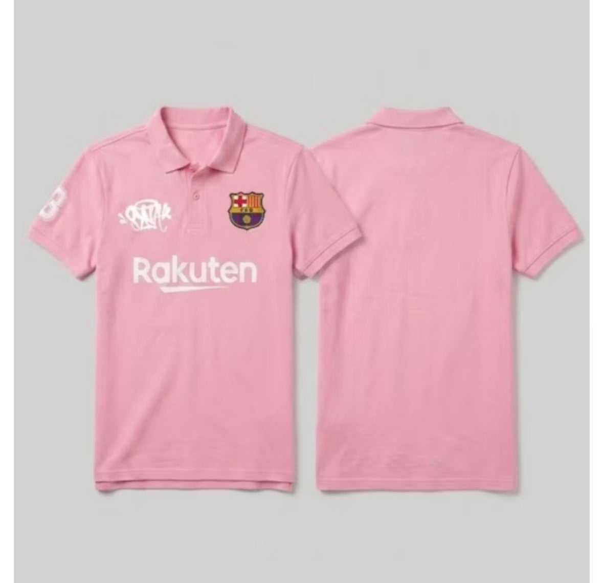 Camisa Polo Barcelona Rosa