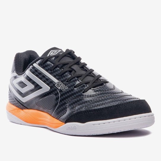 Umbro Pro5 Preta-Laranja