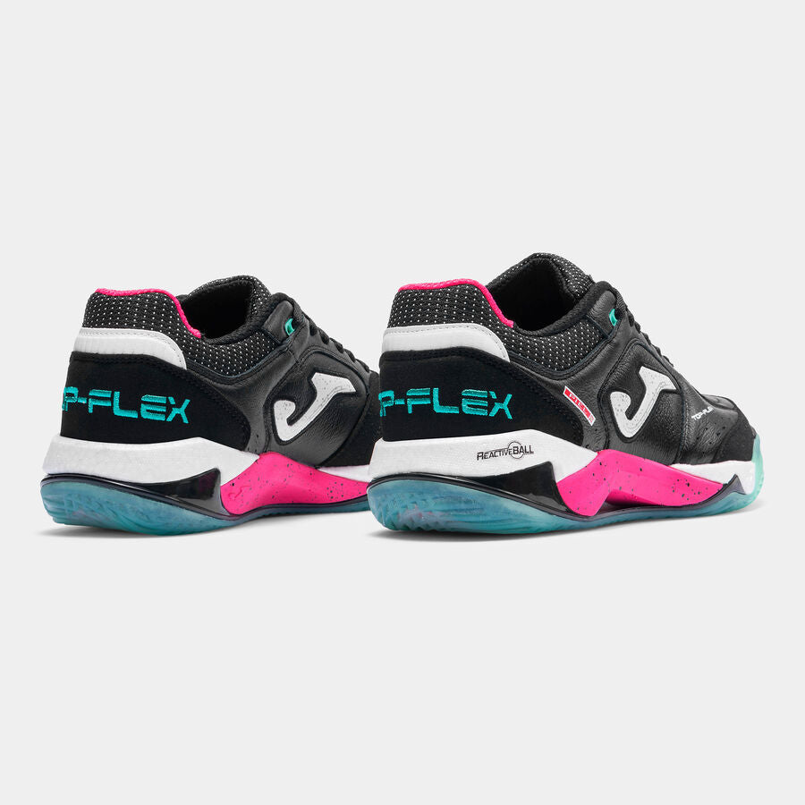 Joma Top Flex Plus Rebound IC - Preto/Rosa