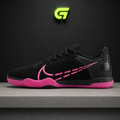 Chuteira Futsal Nike React Gato IC - Preto/Rosa